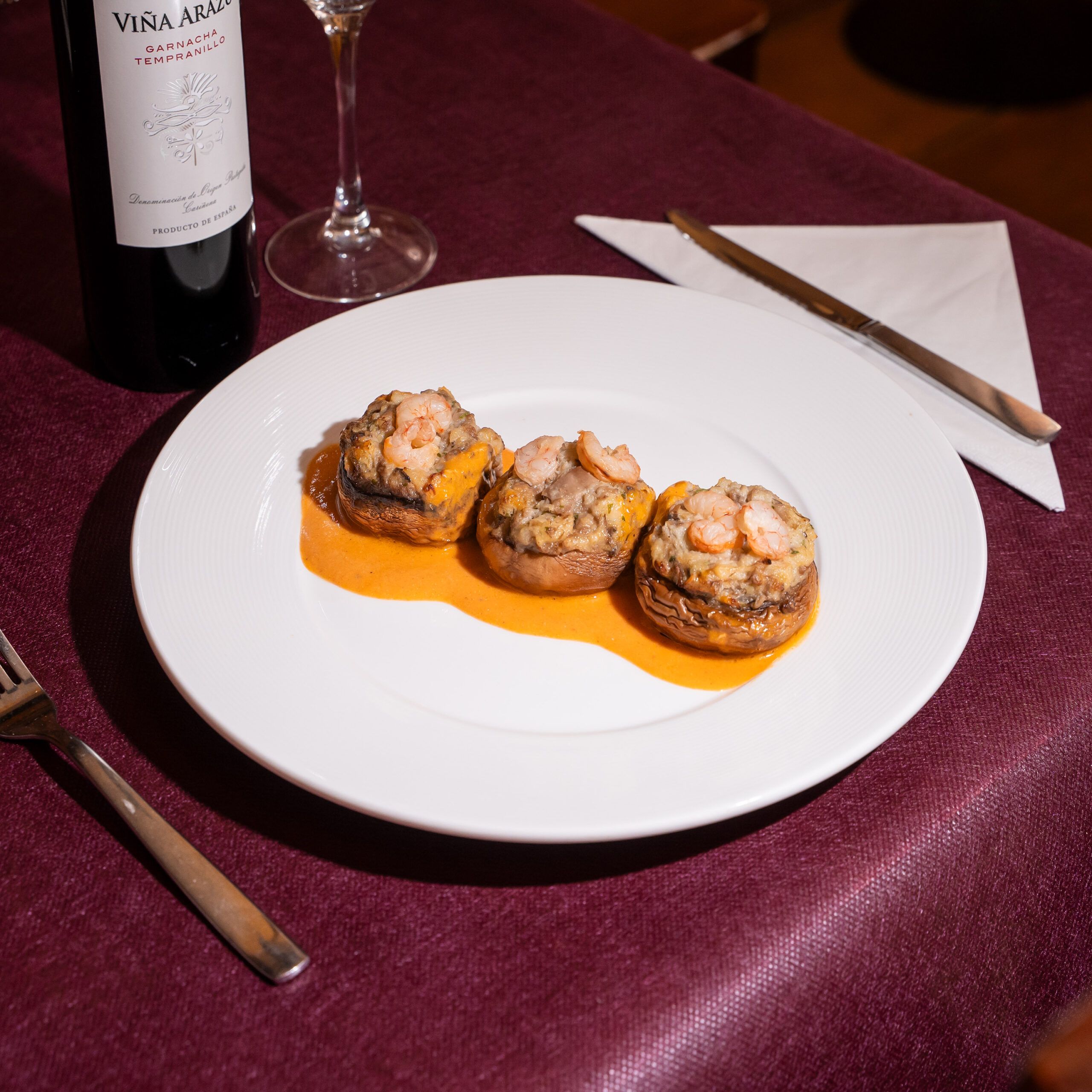 Hotel el Horno - plato del menú