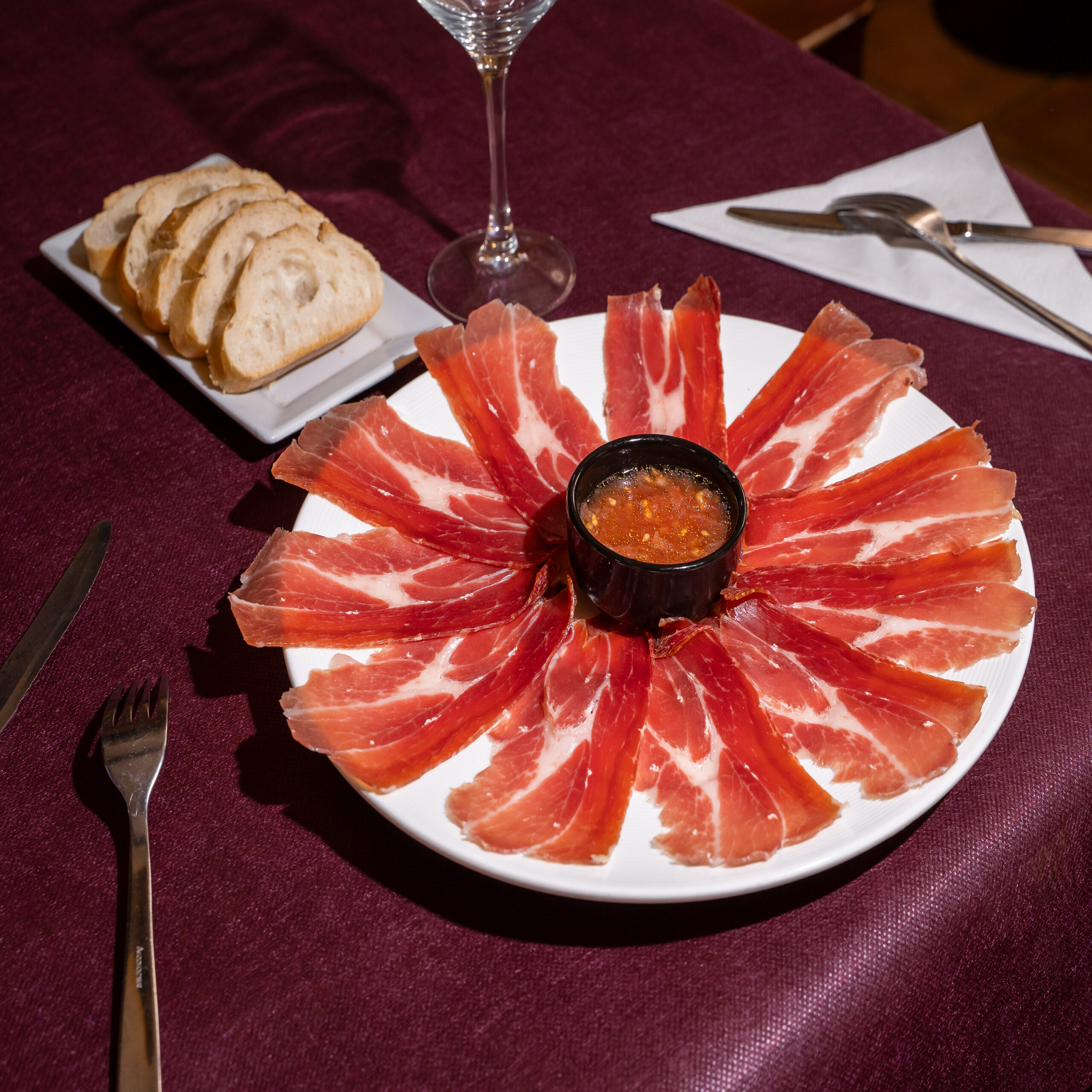 Hotel el Horno - plato del menú